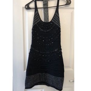 Mini black dress